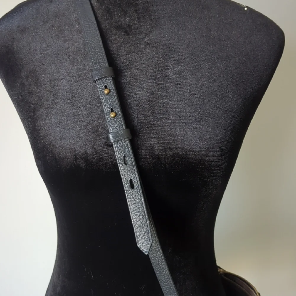 Madewell Small Transport Black Leather Tote Bag - Picture 3 of 4